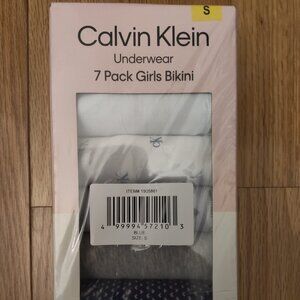 Calvin Klein Youth Bikini Underwear 7-pack, Small